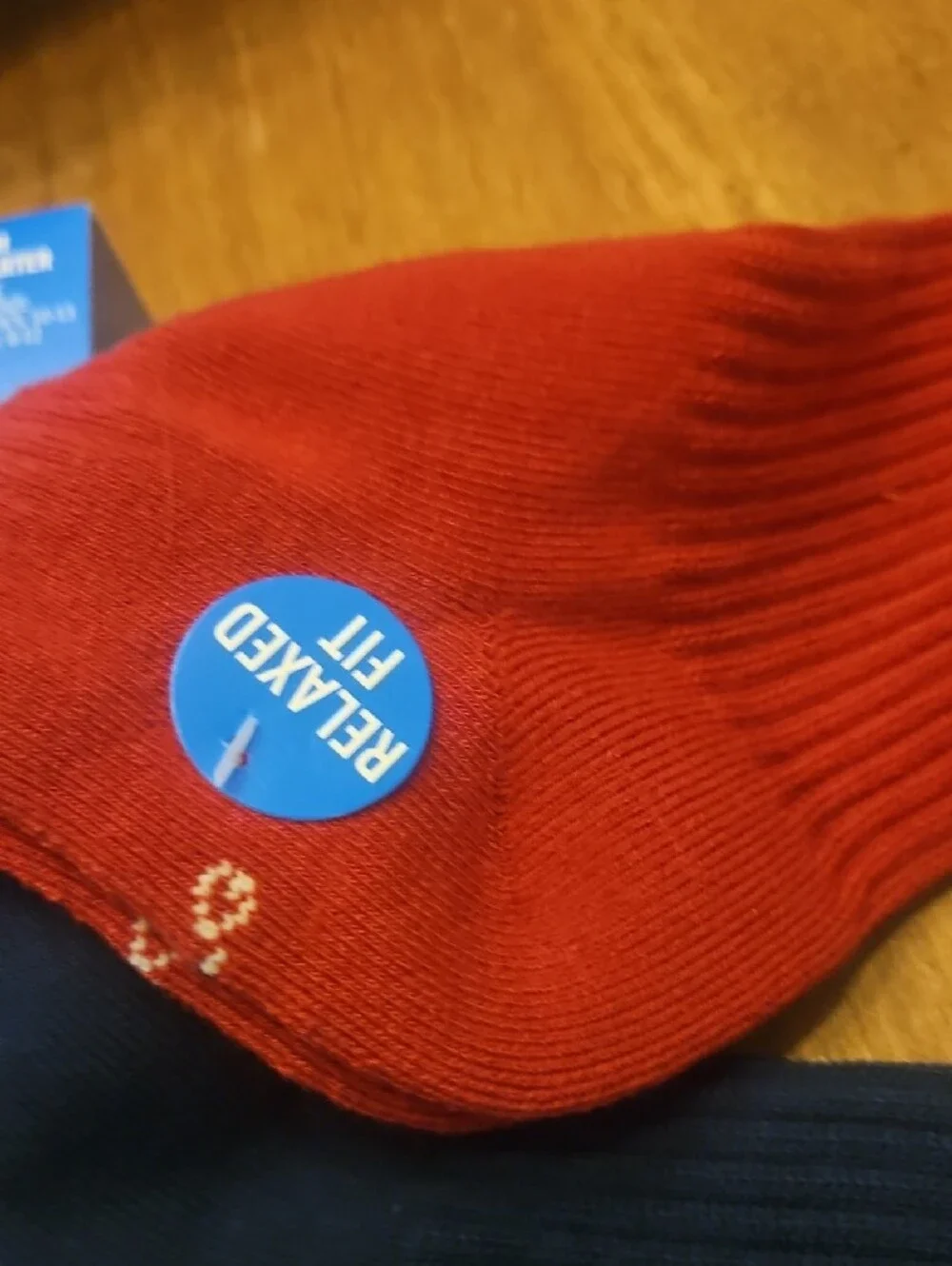 adidas 3-Pack Crew Socks in Red, Navy & White